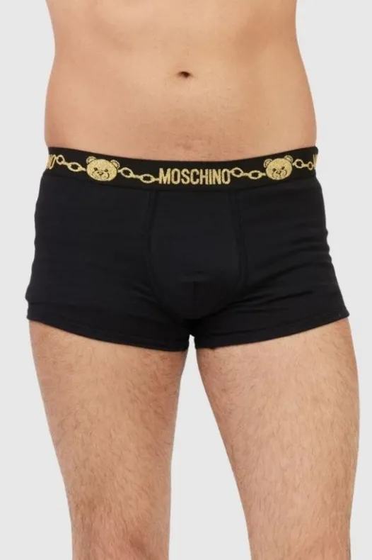 MOSCHINO Black men's boxer...