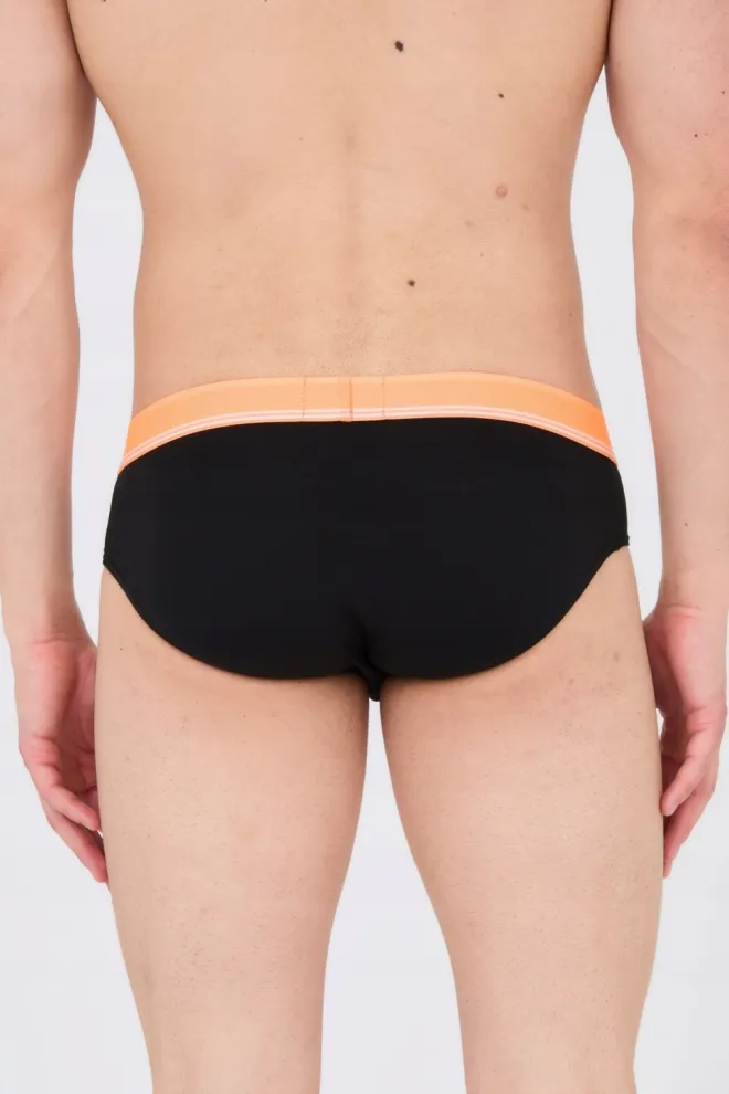 EMPORIO ARMANI Black briefs 3-pack