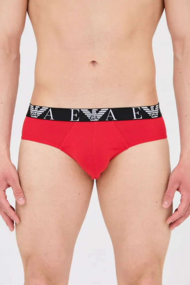 EMPORIO ARMANI Чорні, білі, червоні труси