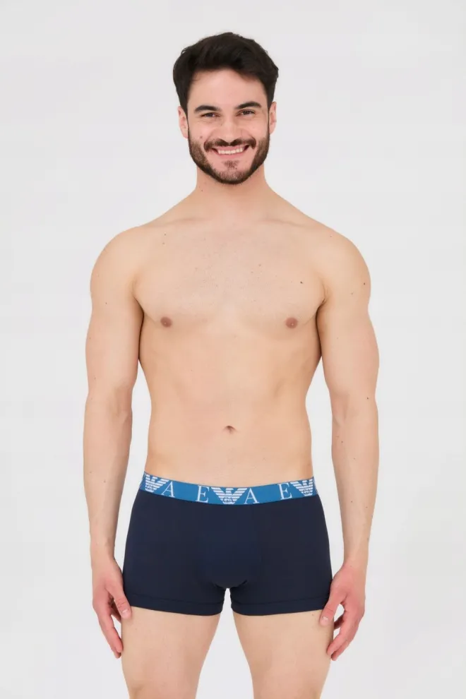 EMPORIO ARMANI Bokserki granatowe 3-pack