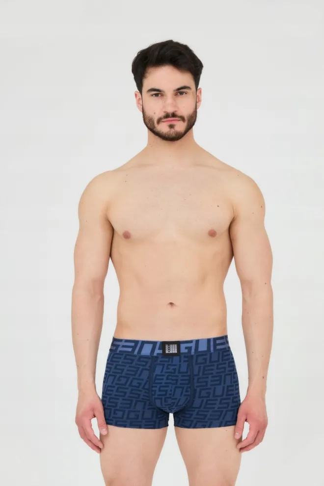 GUESS Boxer shorts 3-pack: 2 x navy blue 1x white