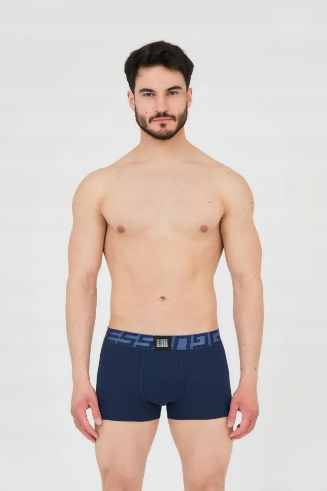 GUESS Bokserki 3-pack: 2 x granatowy 1x biały