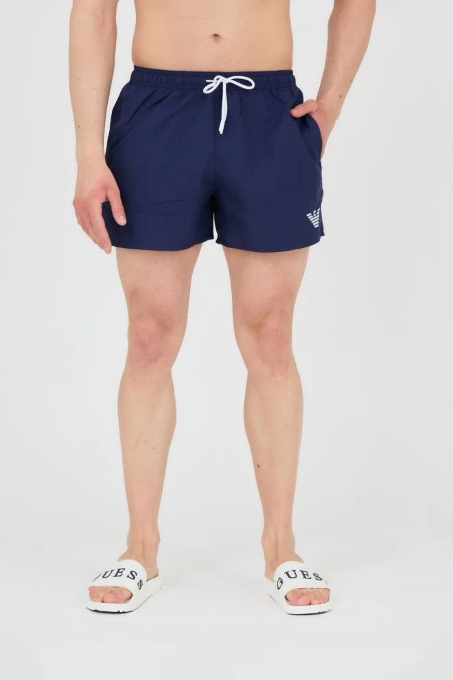 EMPORIO ARMANI Navy blue swim shorts