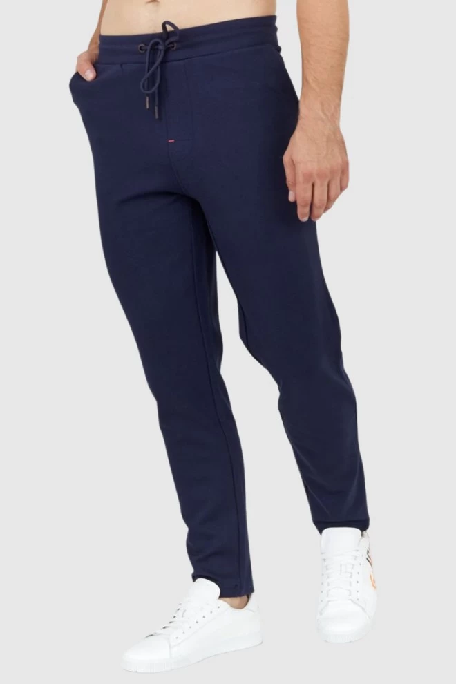 AERONAUTICA MILITARE Navy blue men's sweatpants