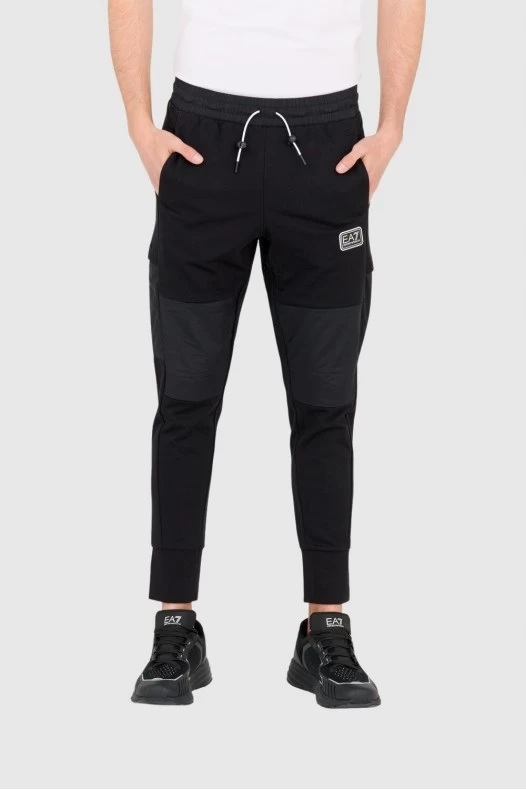 EA7 Black men's pants with...