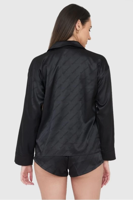 JUICY COUTURE Black satin...