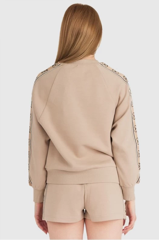 GUESS Beżowa bluza damska z...