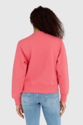 GUESS Różowa bluza damska z...