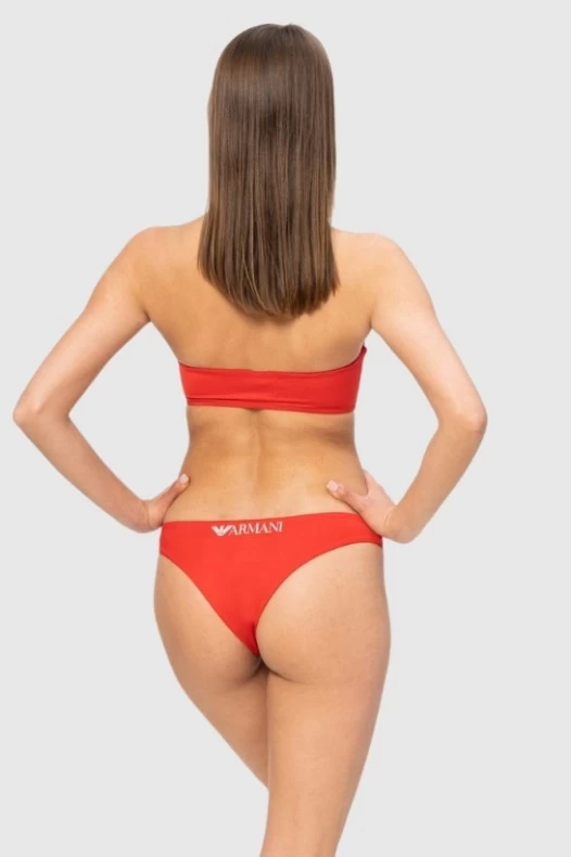 EMPORIO ARMANI Red bikini...