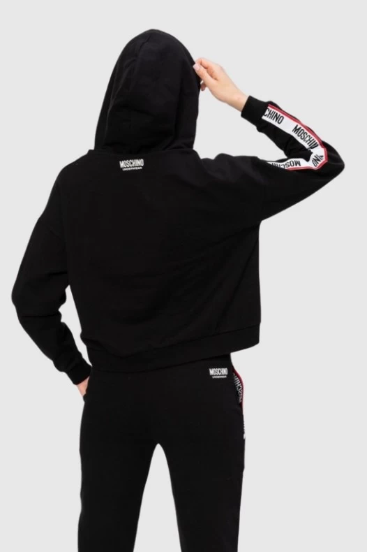 MOSCHINO Чорний світшот з...