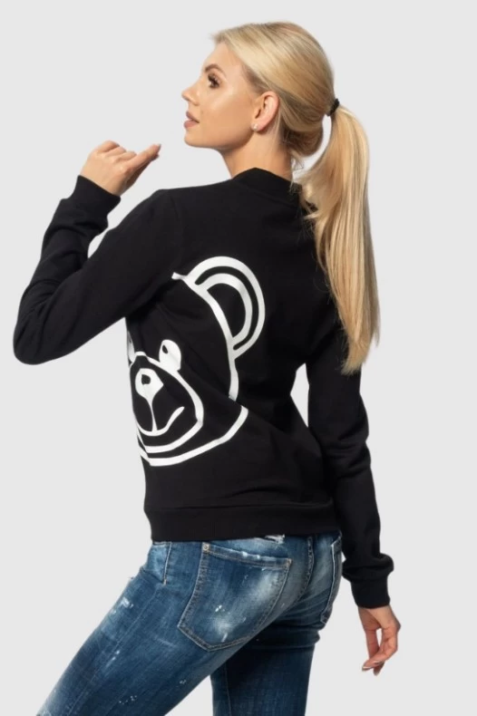 MOSCHINO Czarna bluza...