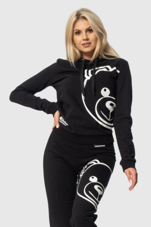 MOSCHINO Czarna bluza...