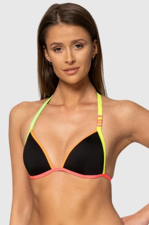 MOSCHINO Black bikini top...