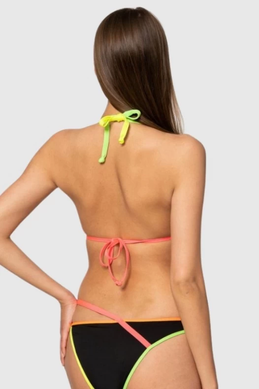 MOSCHINO Black bikini top...