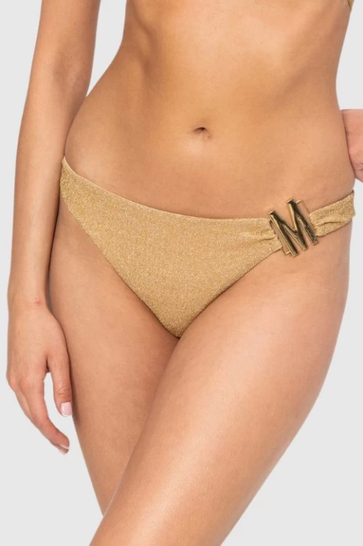 MOSCHINO Złoty dół od bikini