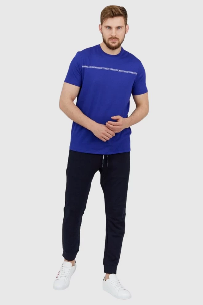 Чоловічі спортивні штани ARMANI EXCHANGE темно-сині