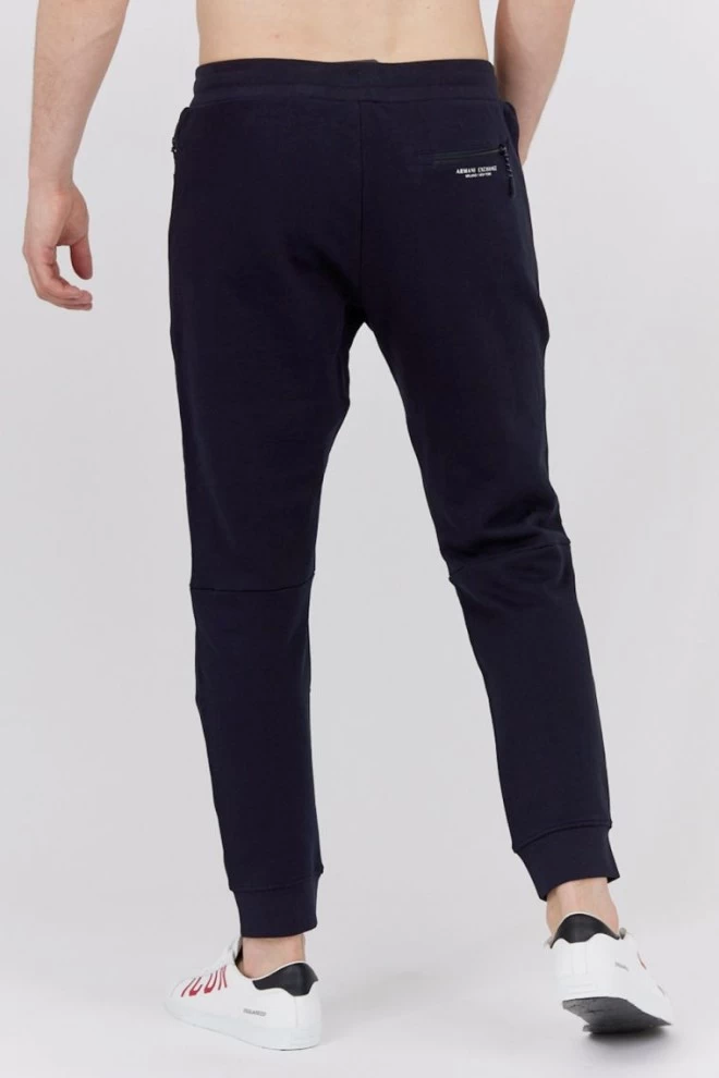 ARMANI EXCHANGE Navy blue men's sweatpants