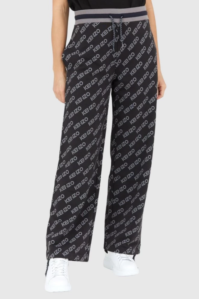 KENZO Black women's logo sweatpants