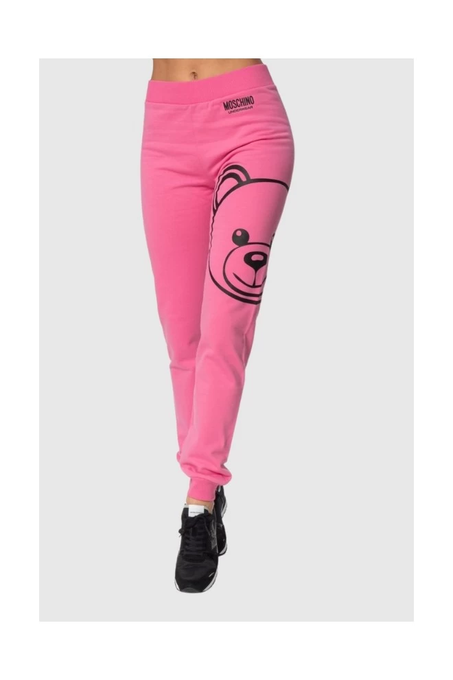 MOSCHINO Pink women's sweatpants