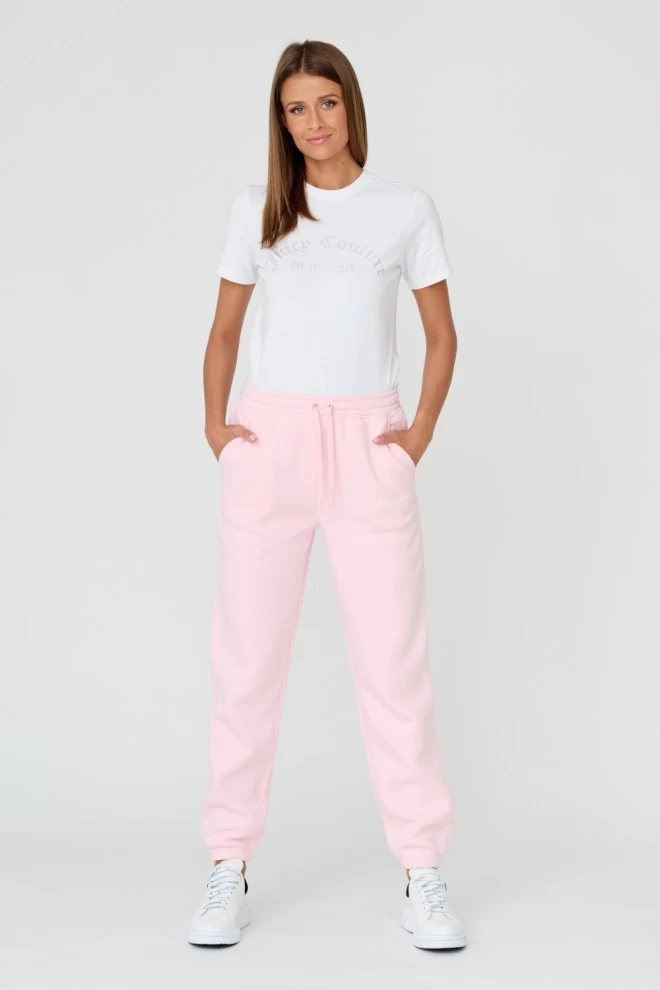 JUICY COUTURE Różowe spodnie Sora