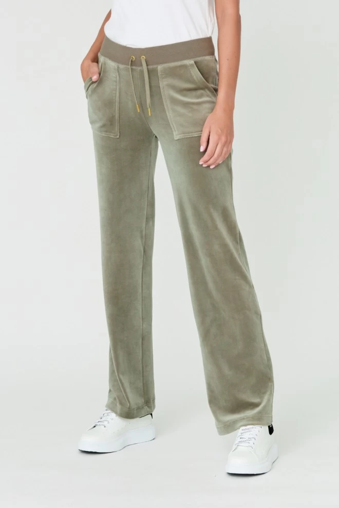 JUICY COUTURE Green Del Ray Pants