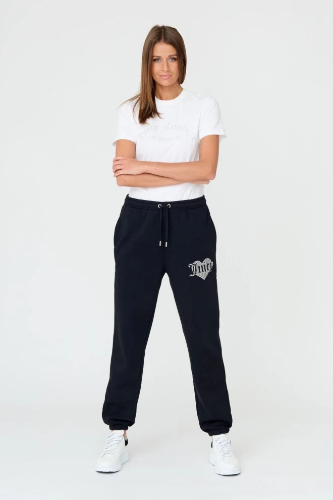 Штани JUICY COUTURE Black Heart Diamante