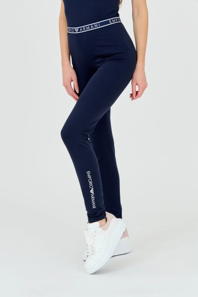 EMPORIO ARMANI Leggings navy blue