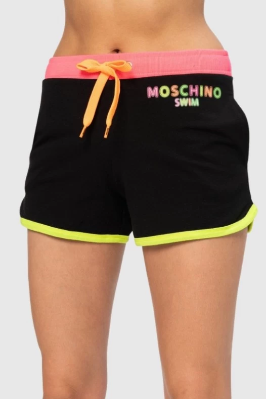 MOSCHINO Czarne szorty...