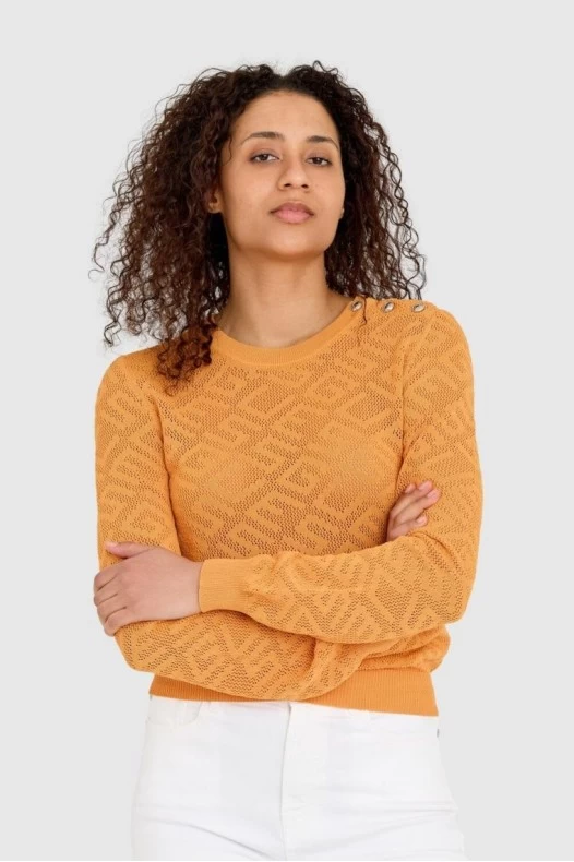 GUESS Orange knitted...