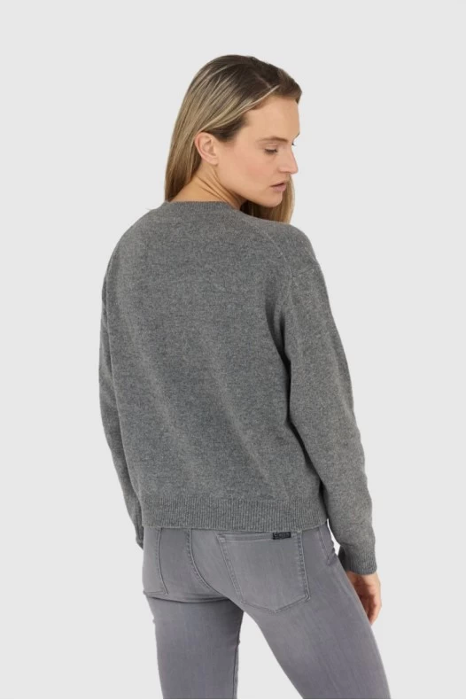 KENZO Szary sweter damski...