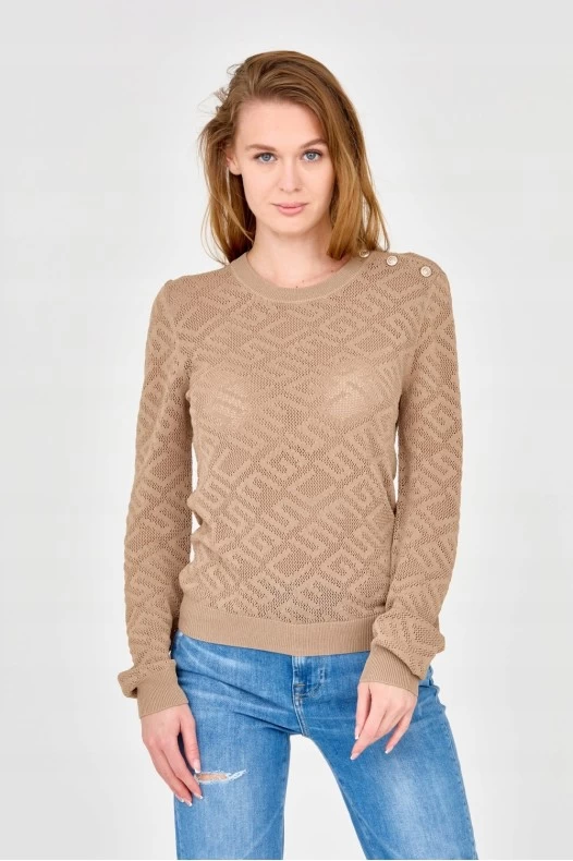 GUESS Beige women's knit...