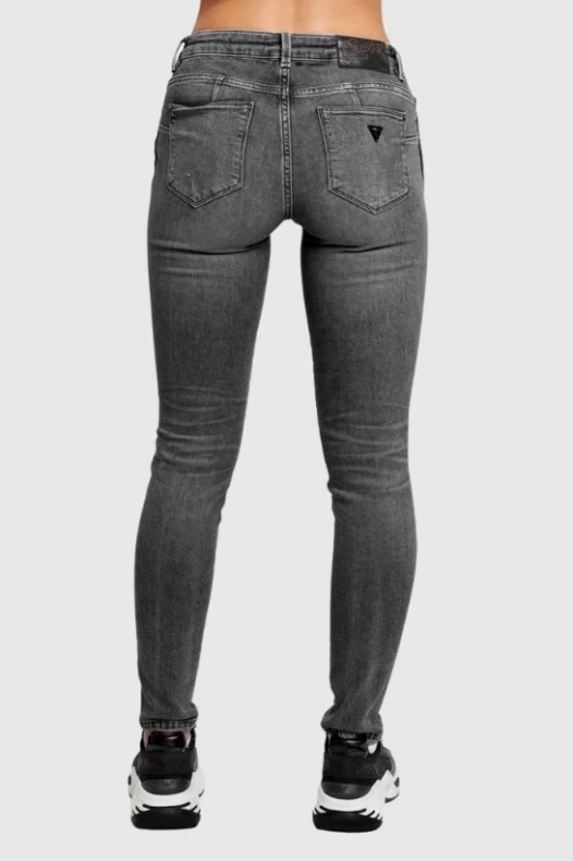 GUESS Szare jeansy damskie...