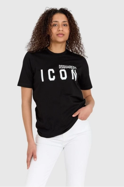 DSQUARED2 Czarny t-shirt...