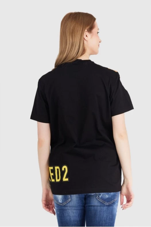 DSQUARED2 Czarny t-shirt...