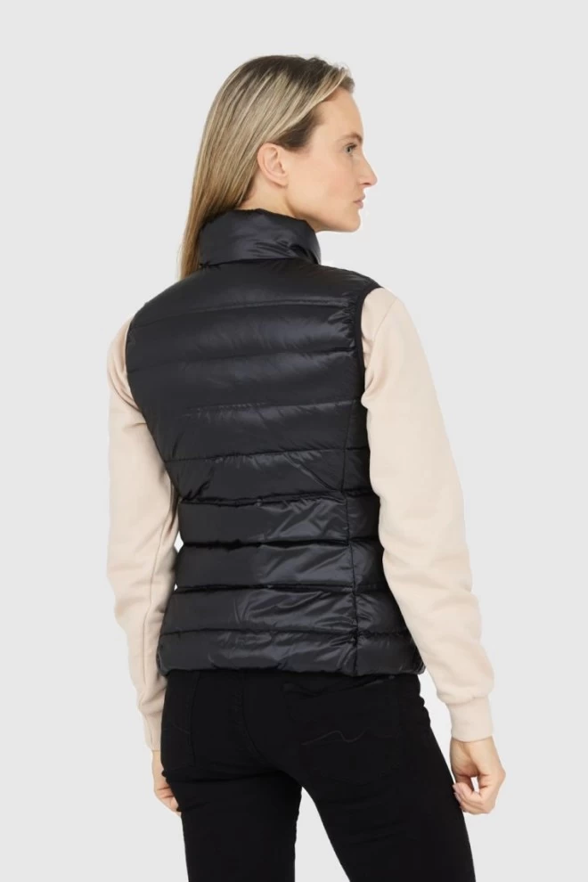 BLAUER Black women's Sherri sleeveless jacket