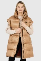 BLAUER Długi brązowy...