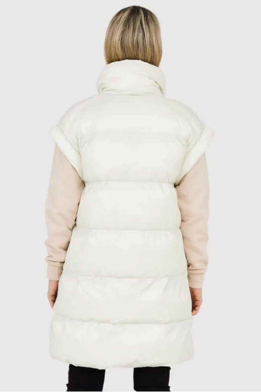 BLAUER Ecru długi...