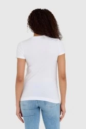 GUESS Biały t-shirt damski...