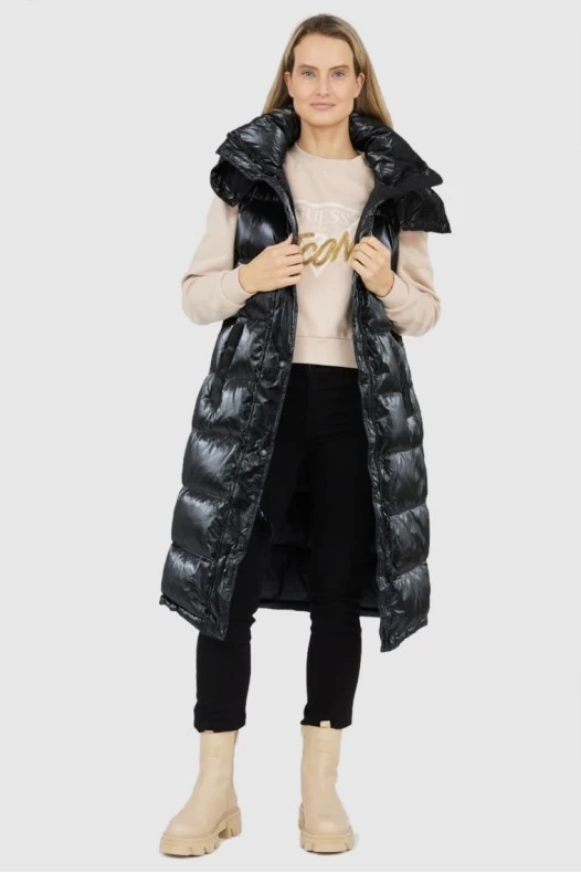 BLAUER Довгий блискучий...