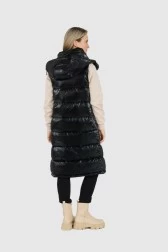 BLAUER Długi błyszczący...