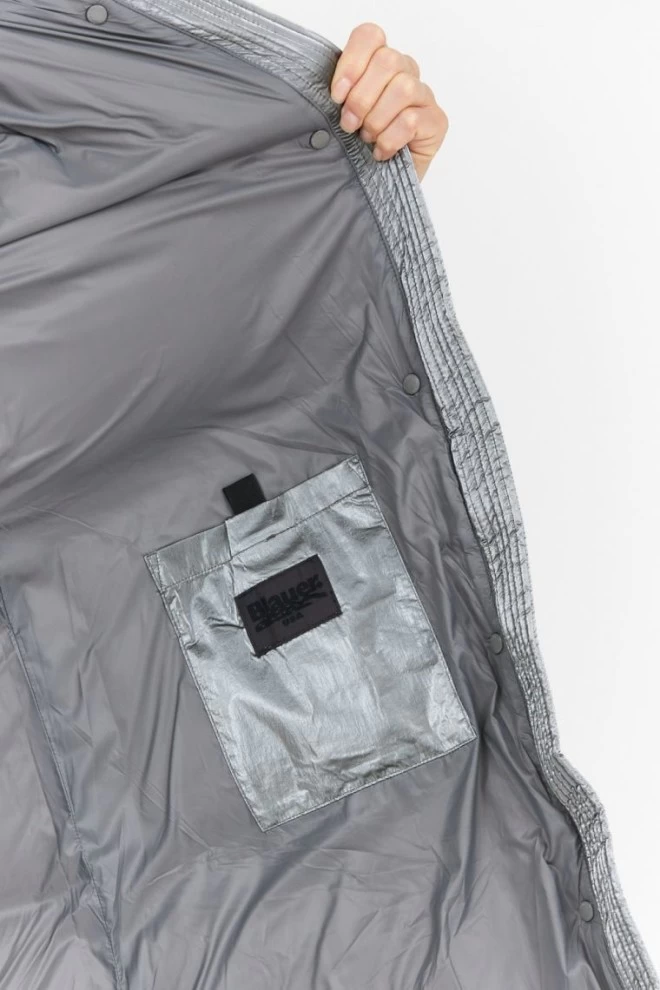 BLAUER Пуховик Silver Naomi зі знімним капюшоном