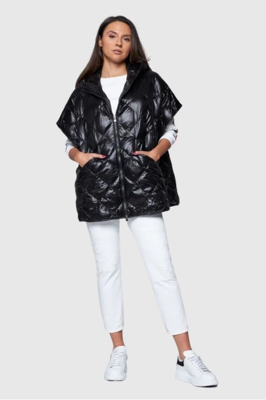 HETREGO Czarny puchowy...