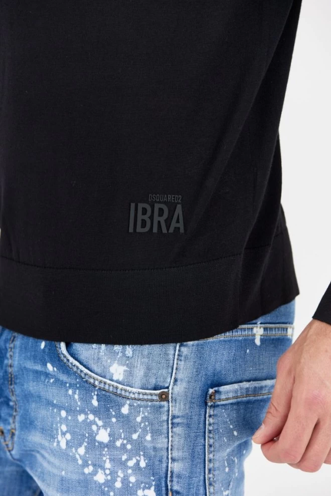DSQUARED2 Black men's ibra sweater