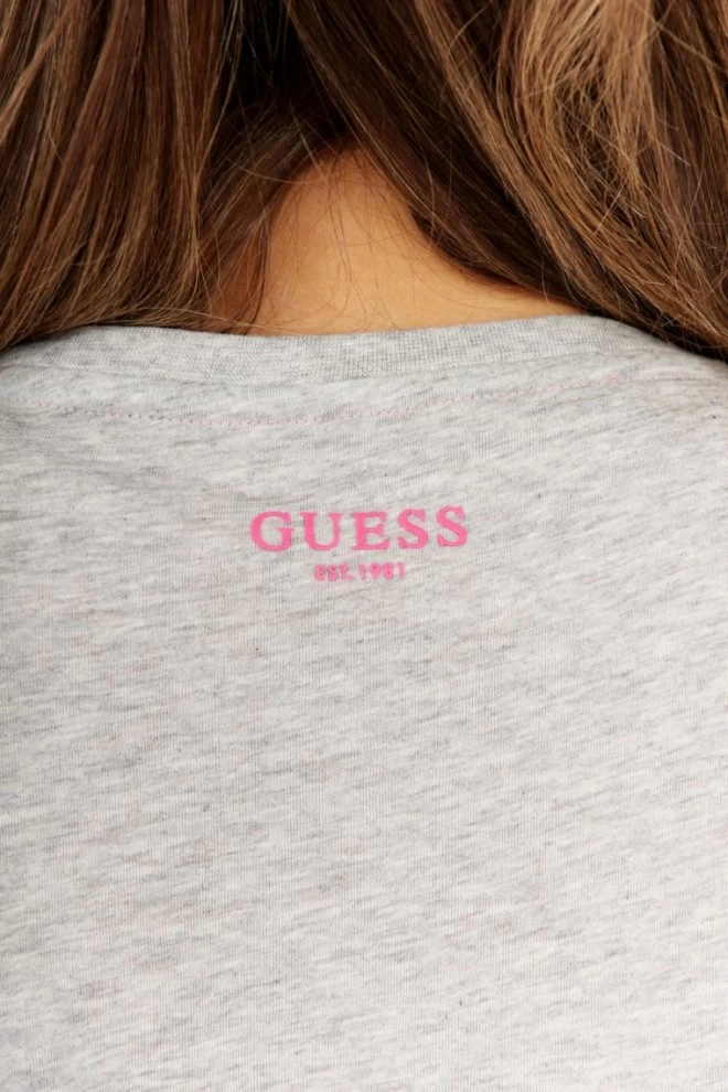 GUESS Grey iconic women's t-shirt