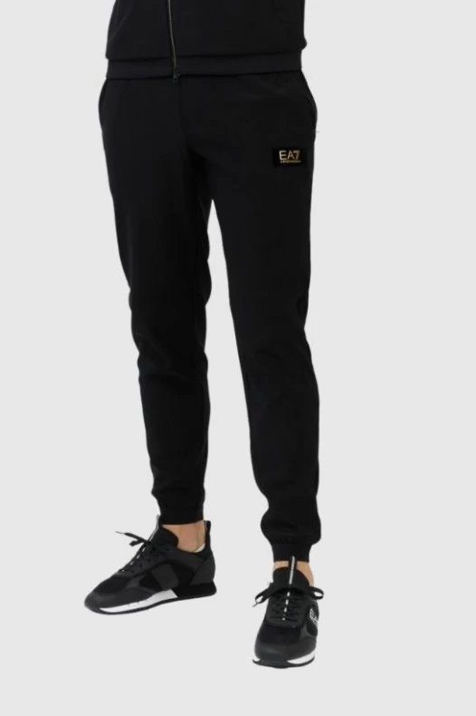 EA7 Black sweatpants with...