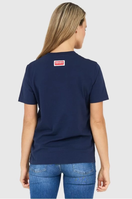 KENZO Granatowy t-shirt...