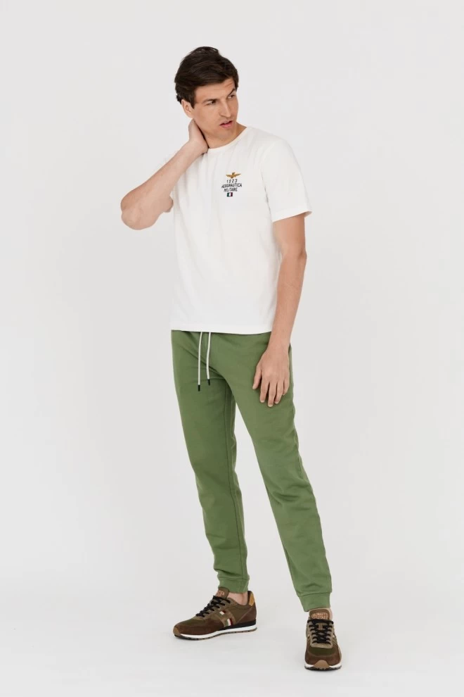 AERONAUTICA MILITARE Men's green pants