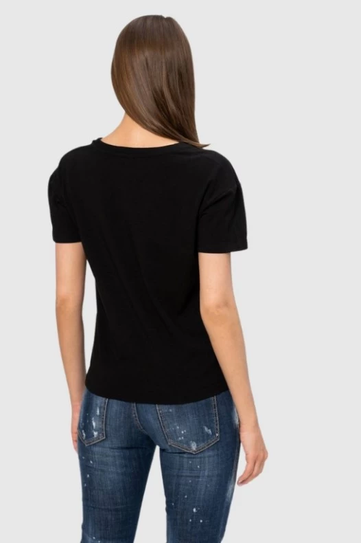 MOSCHINO Black t-shirt with...