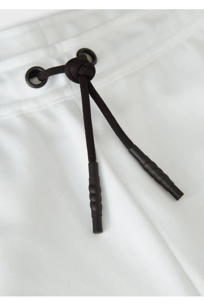 EA7 EMPORIO ARMANI Men's sports shorts, white Ventus 7