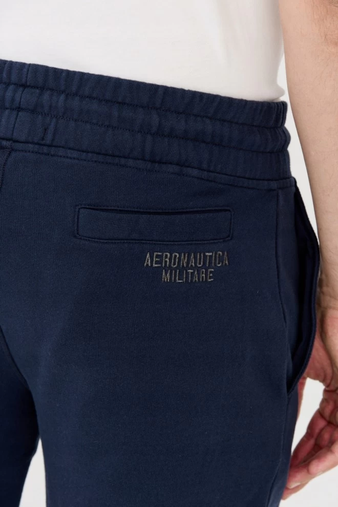 AERONAUTICA MILITARE Bermudy granatowe męskie